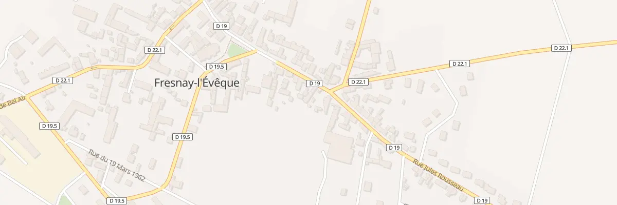 Plan du 14A Rue Charles Péguy à Fresnay-l’Évêque