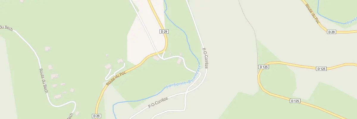 Plan du 5060 Au Moulin du Bech à Laguenne-sur-Avalouze