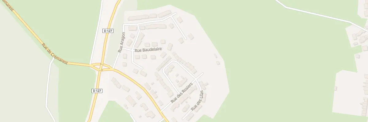Plan du 27 Rue des Pervenches à Desvres
