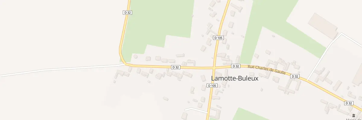 Plan du 5028 Rte de Nouvion à Lamotte-Buleux