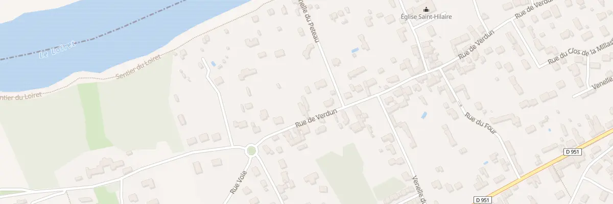 Plan du 1016 Rue de Verdun à Saint-Hilaire-Saint-Mesmin