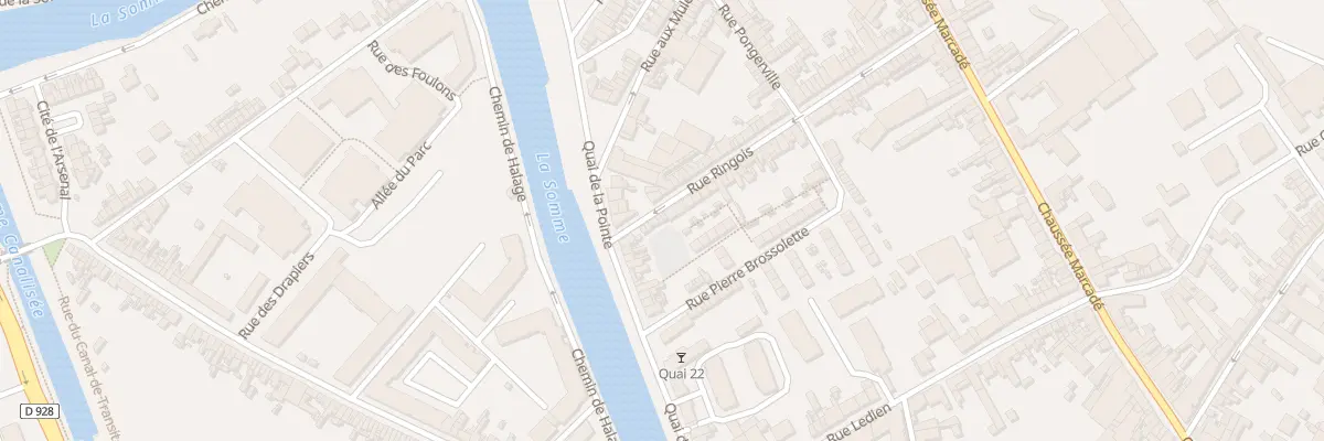 Plan du 10 Rue Ringois à Abbeville