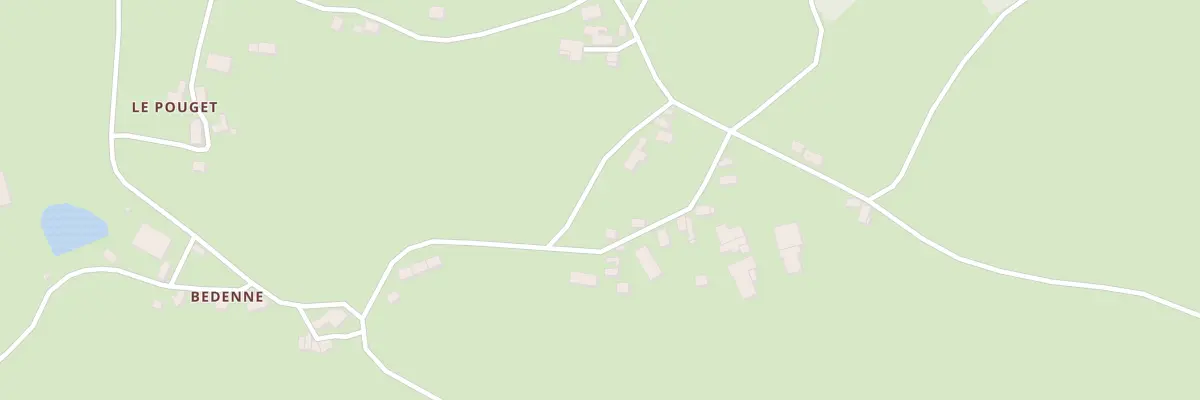 Plan du 1 Les Bros Hauts à Albussac