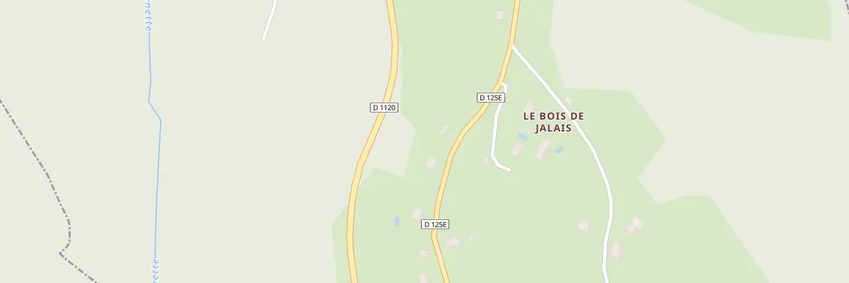 Plan du 2 Le Bois de Jaleix à Ladignac-sur-Rondelles