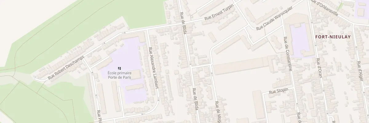 Plan du 49 Rue de Blida à Calais