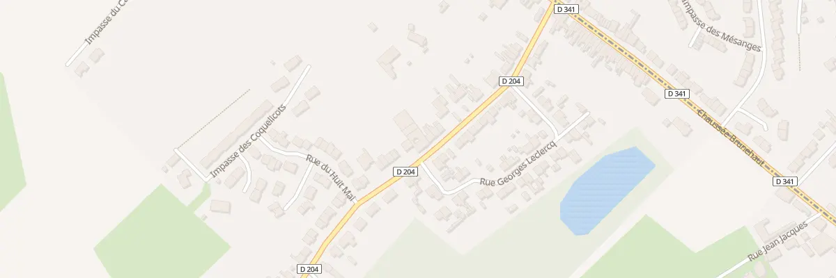 Plan du 35 Rue de la Brasserie à Longfossé