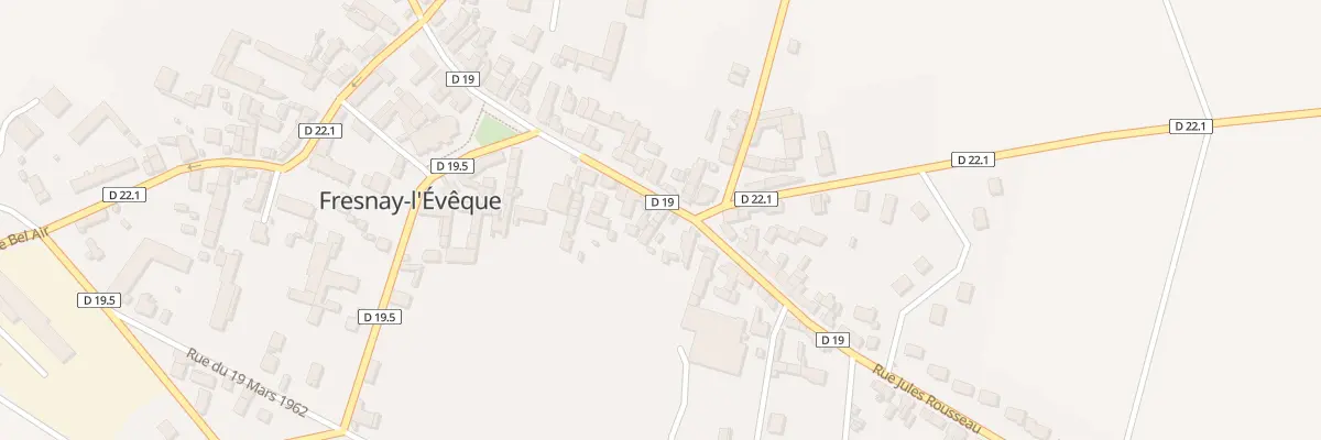Plan du 14B Rue Charles Péguy à Fresnay-l’Évêque