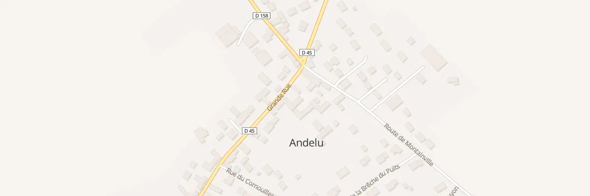 Plan du 24 Grande Rue à Andelu
