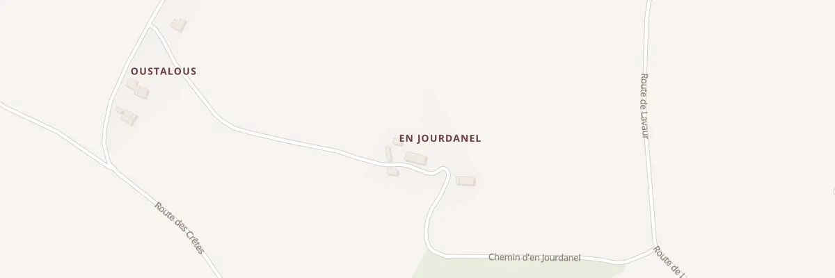 Plan du 450 Che d’En Jourdanel à Marzens