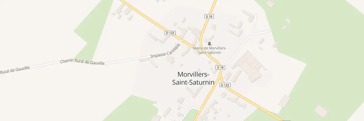 Plan du 5101 Le Village à Morvillers-Saint-Saturnin