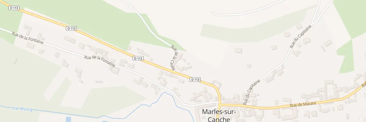 Plan du 5 Rue de Neuville à Marles-sur-Canche