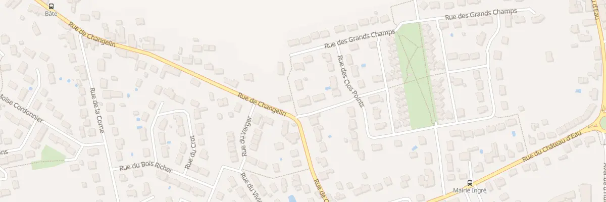 Plan du 6 Rue de la Grosse Pierre à Ingré