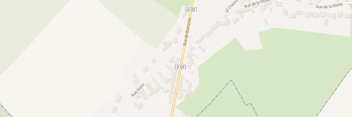 Plan du 290 Rte de Boeucres à Fiennes