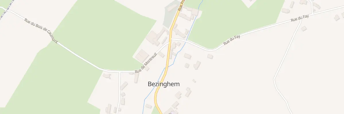 Plan du 2 Rue Principale à Bezinghem