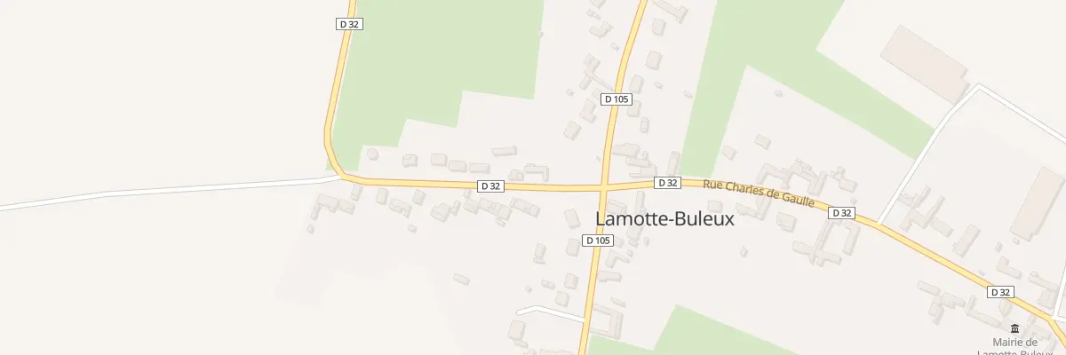 Plan du 68 Rte de Nouvion à Lamotte-Buleux