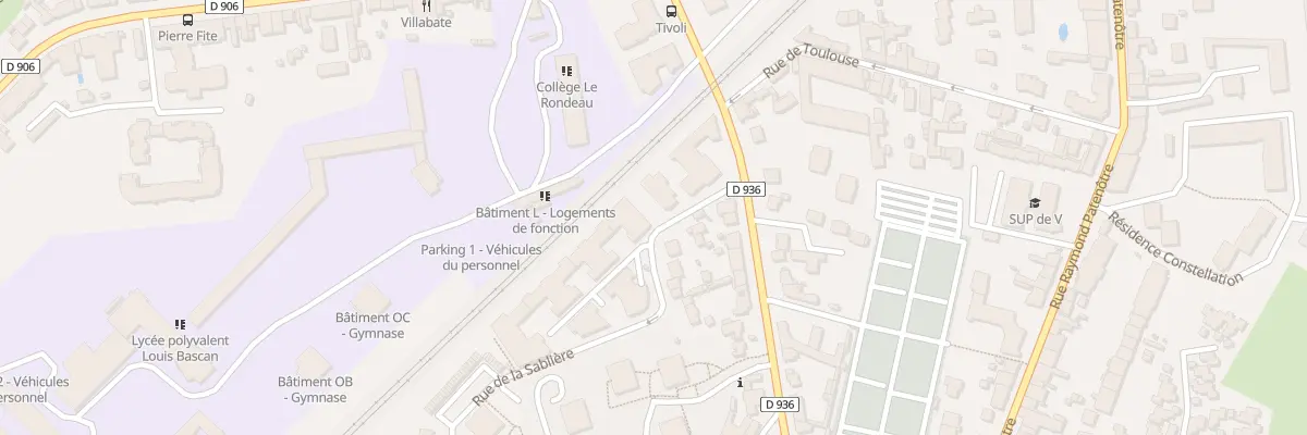 Plan du 23B Rue de la Sablière à Rambouillet