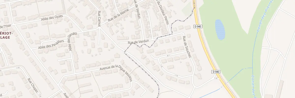 Plan du 123 Rue du Cabaret Rouge à Calais