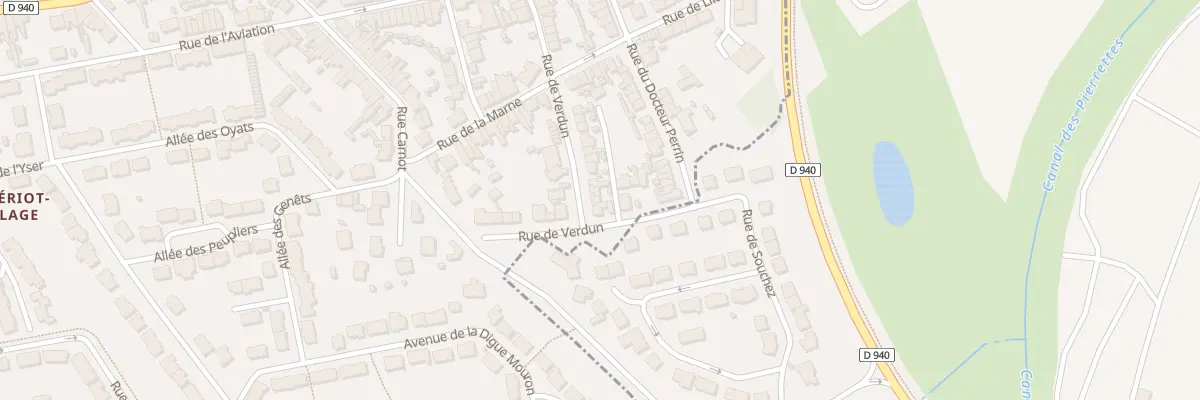 Plan du 39 Rue de Verdun à Sangatte