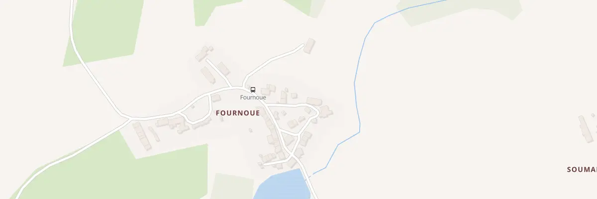 Plan du 12 Fournoue à Anzême