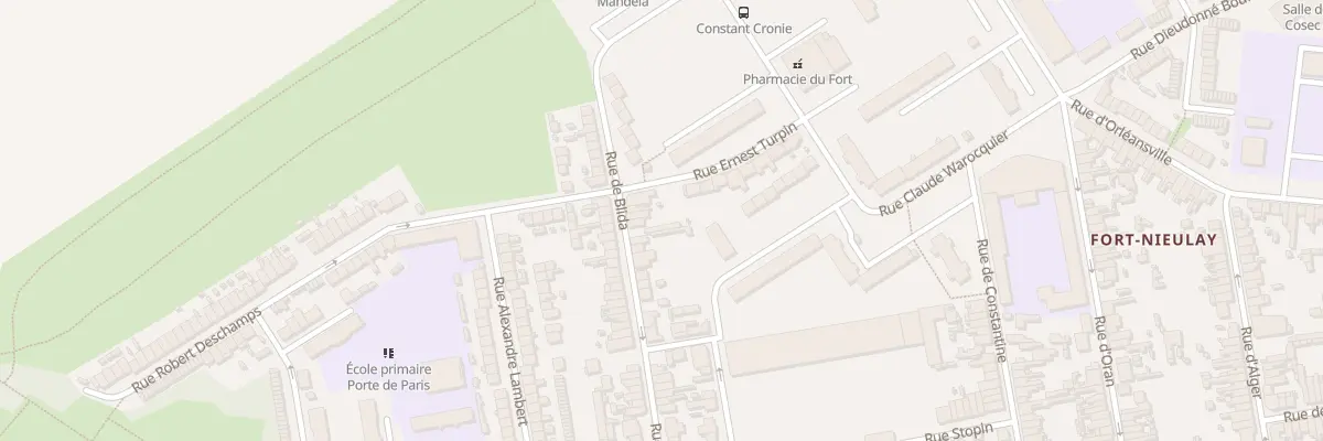 Plan du 82 Rue de Blida à Calais