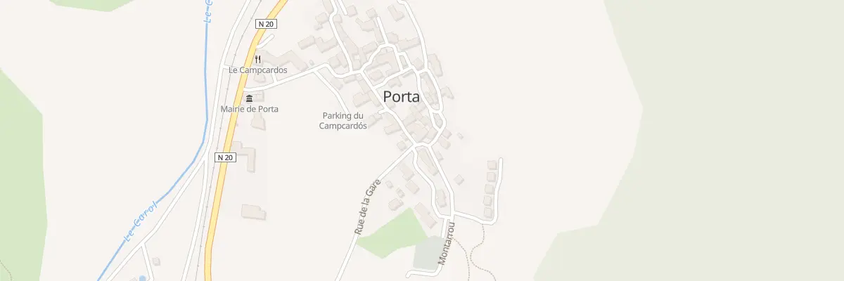 Plan du 43 Le Village à Porta