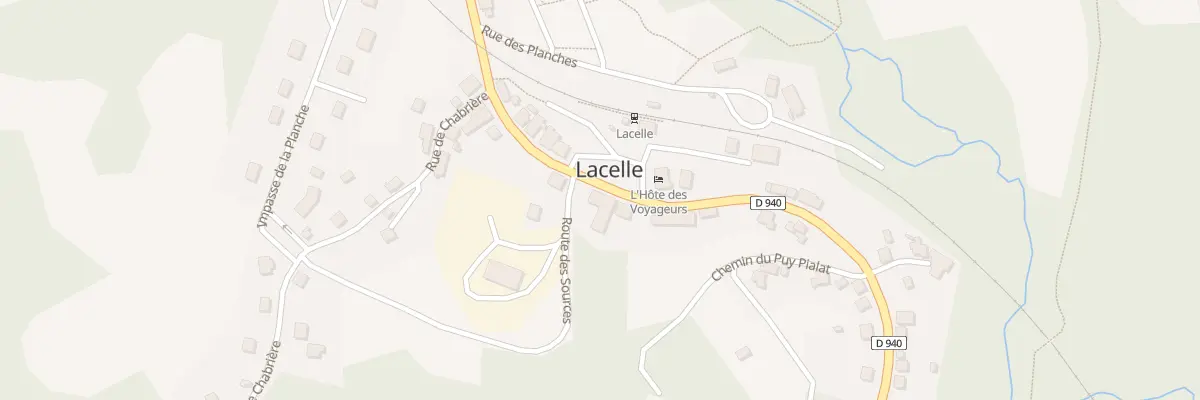 Plan du 5054 Le Bourg à Lacelle