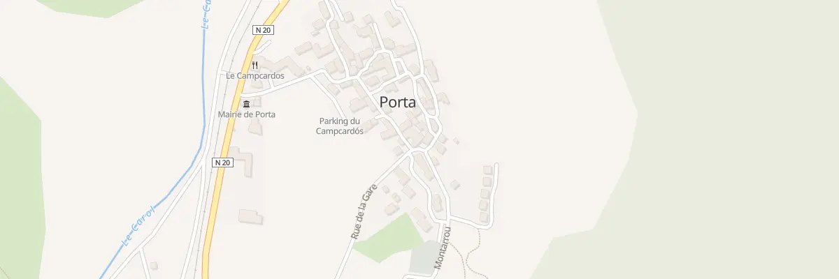 Plan du 42 Le Village à Porta