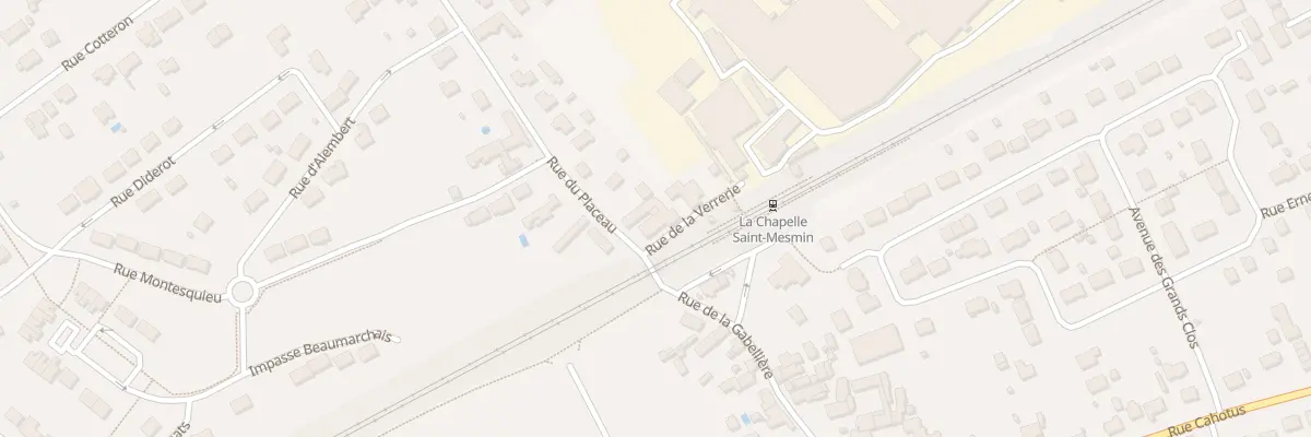 Plan du 8 Rue de la Verrerie à La Chapelle-Saint-Mesmin