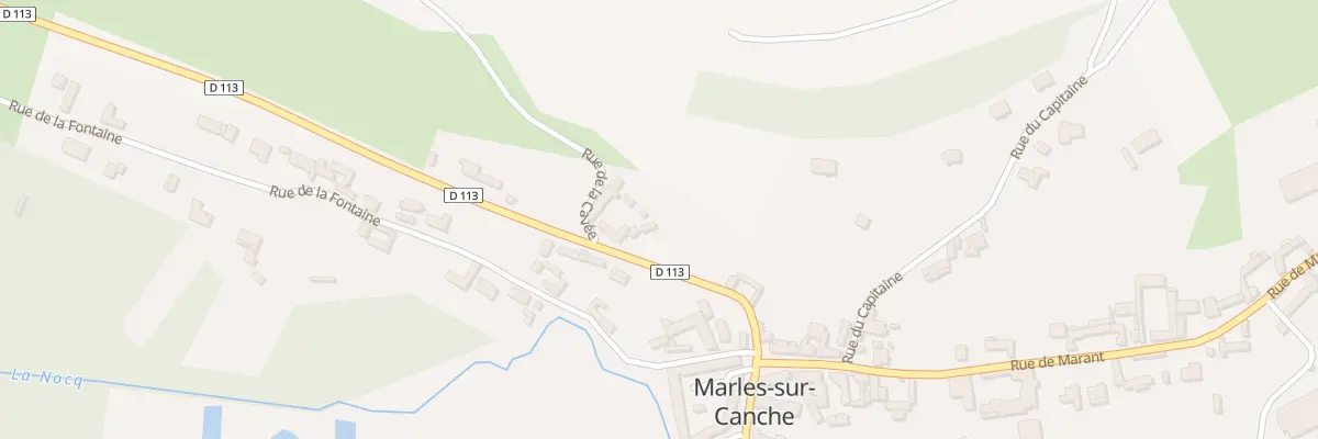 Plan du 3 Rue de Neuville à Marles-sur-Canche