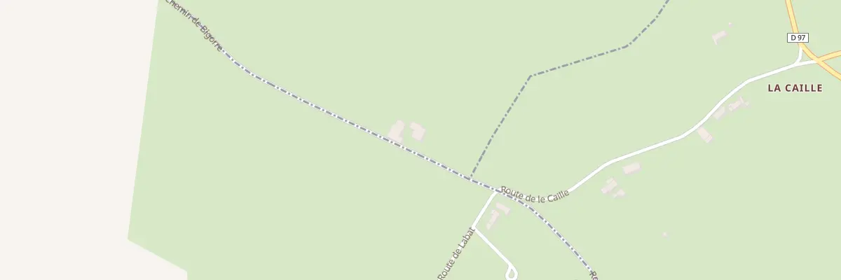 Plan du 5001 Bigorre Est à Vidaillac