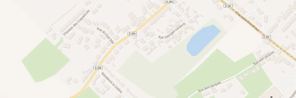 Plan du 42 Rue Georges Leclercq à Longfossé