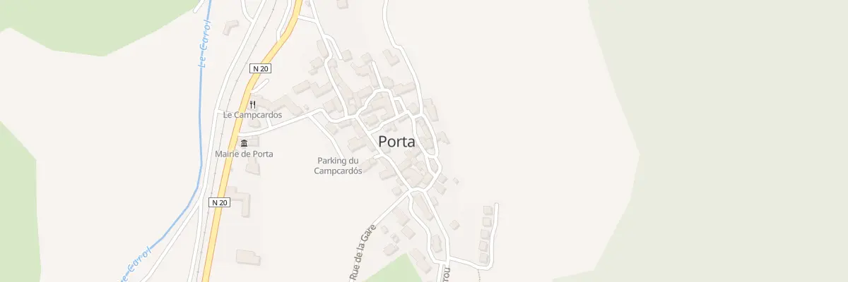 Plan du 35 Le Village à Porta
