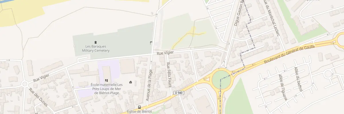 Plan du 15 Rue Vigier à Sangatte