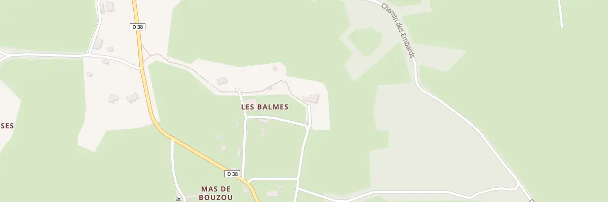 Plan du 5093 Les Balmes à Grèzes
