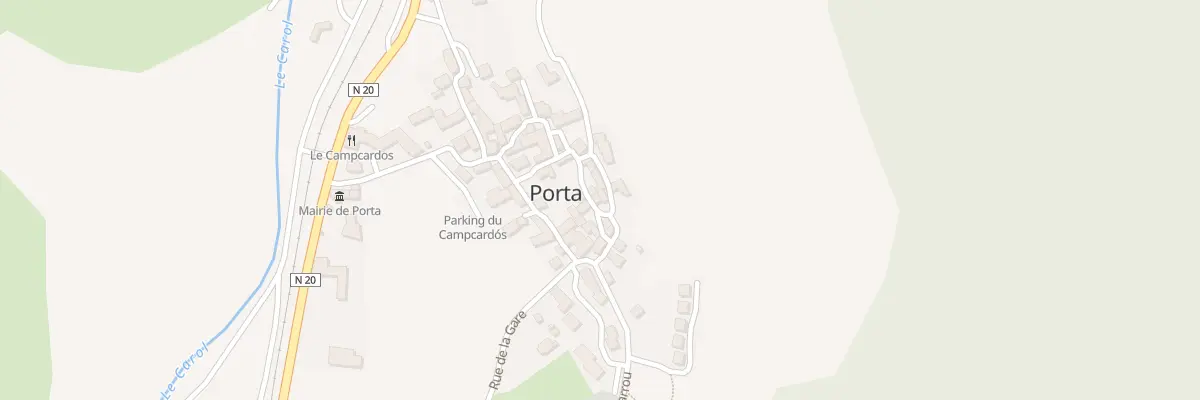 Plan du 36 Le Village à Porta
