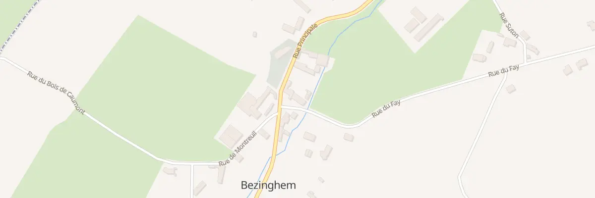 Plan du 7 Rue du Fay à Bezinghem