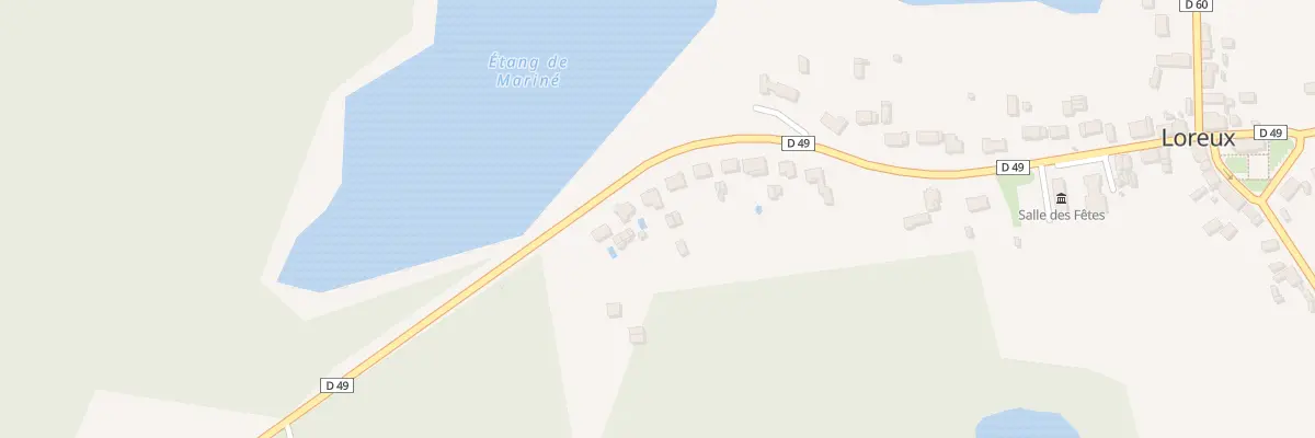 Plan du 28 Rte de Romorantin à Loreux