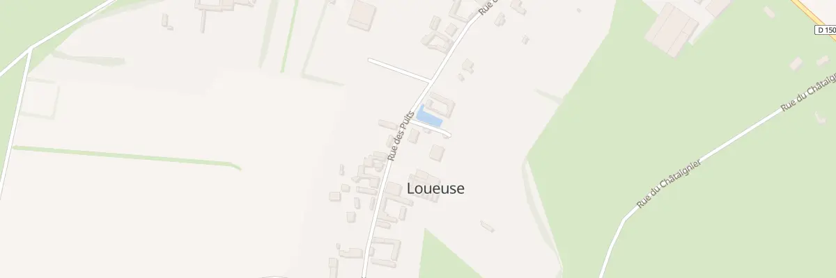 Plan du 49 Rue des Puits à Loueuse