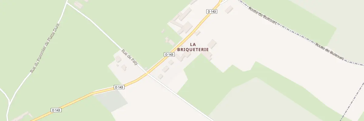 Plan du 5 Rue de la Briqueterie à Buicourt