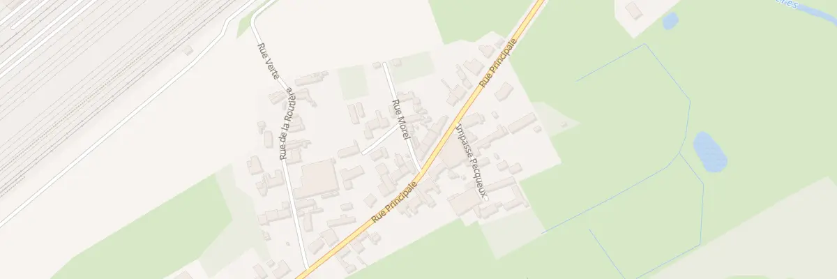 Plan du 928 Rue Principale à Fréthun