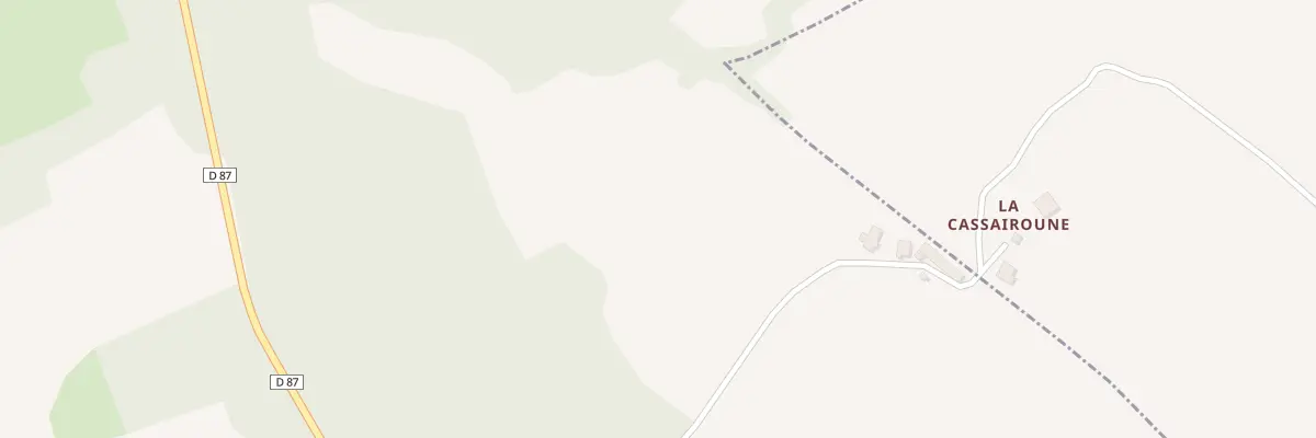 Plan du 477 Che de Camp Del Loup à Parisot