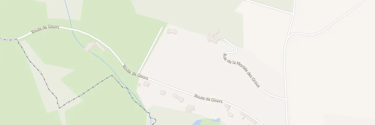 Plan du 97 Rue de la Montee des Groux à Delincourt