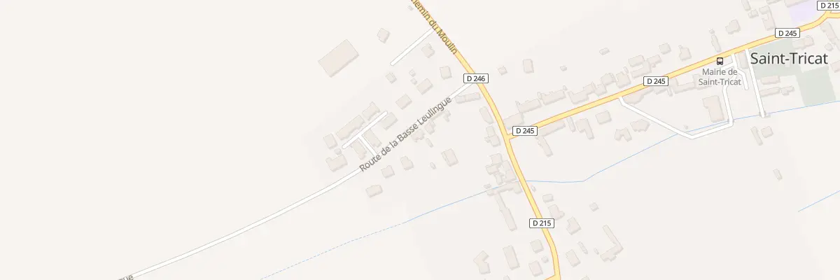 Plan du 85 Rte de la Basse Leulingue à Saint-Tricat