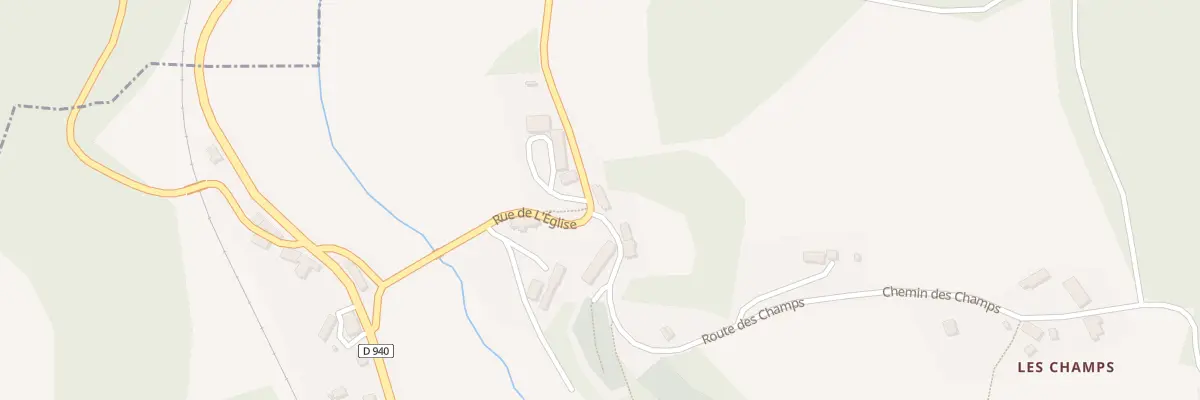 Plan du 5088 Le Bourg à Lacelle
