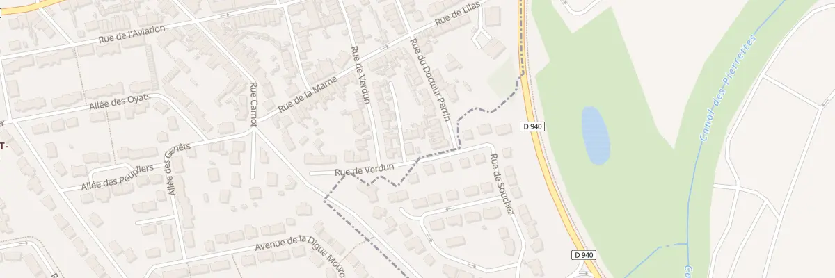 Plan du 45 Rue de Verdun à Sangatte