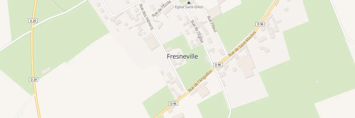 Plan du 1 Rue des Henocq à Fresneville