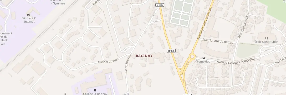 Plan du 5 Rue du Racinay à Rambouillet