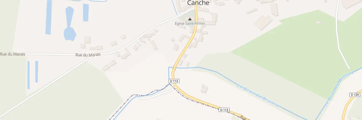 Plan du 12 Rue de l’Eglise à Marles-sur-Canche