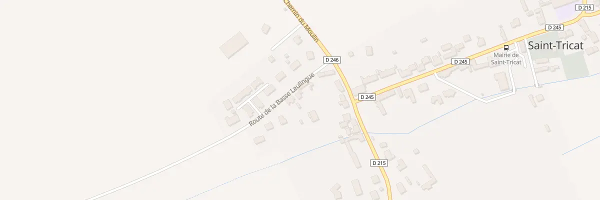 Plan du 71 Rte de la Basse Leulingue à Saint-Tricat