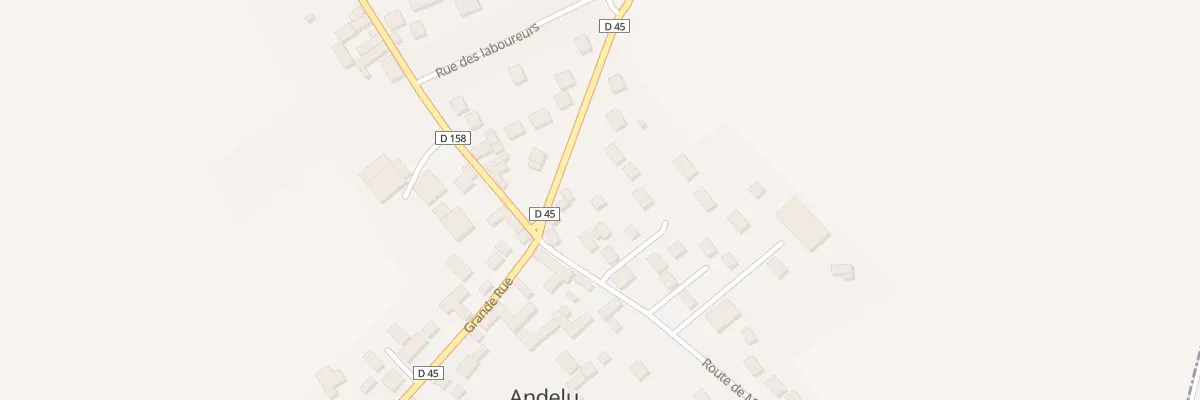 Plan du 1B Rte de Montainville à Andelu